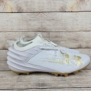 Under Armour Blur Smoke Suede 2.0 MC Men's Size 16 Football Cleats 3027978-100